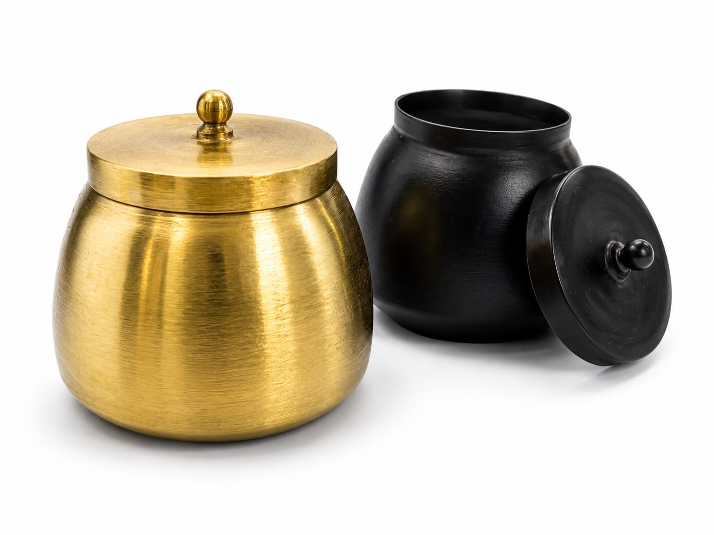 Metal jar candle